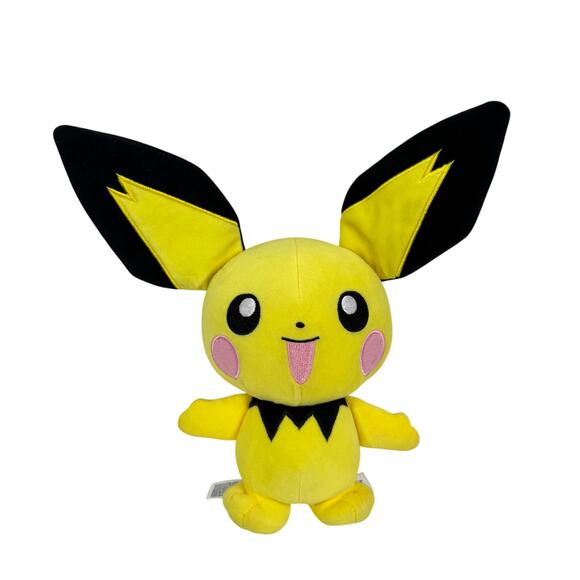 5 for $25| Pokémon Pichu Plush 10" Stuffed Animal Toy - Picture 1 of 6